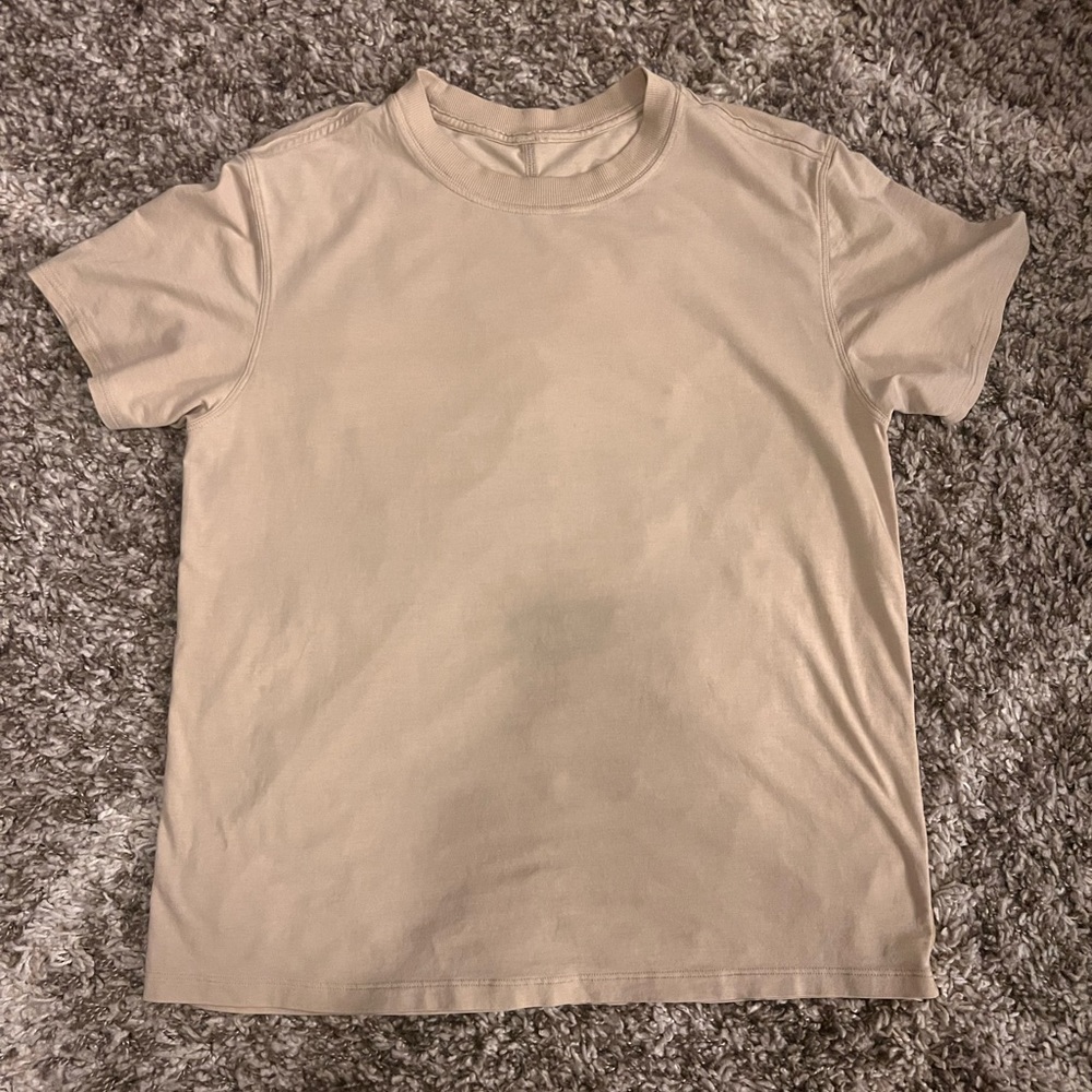 Lululemon beige All Yours cotton T